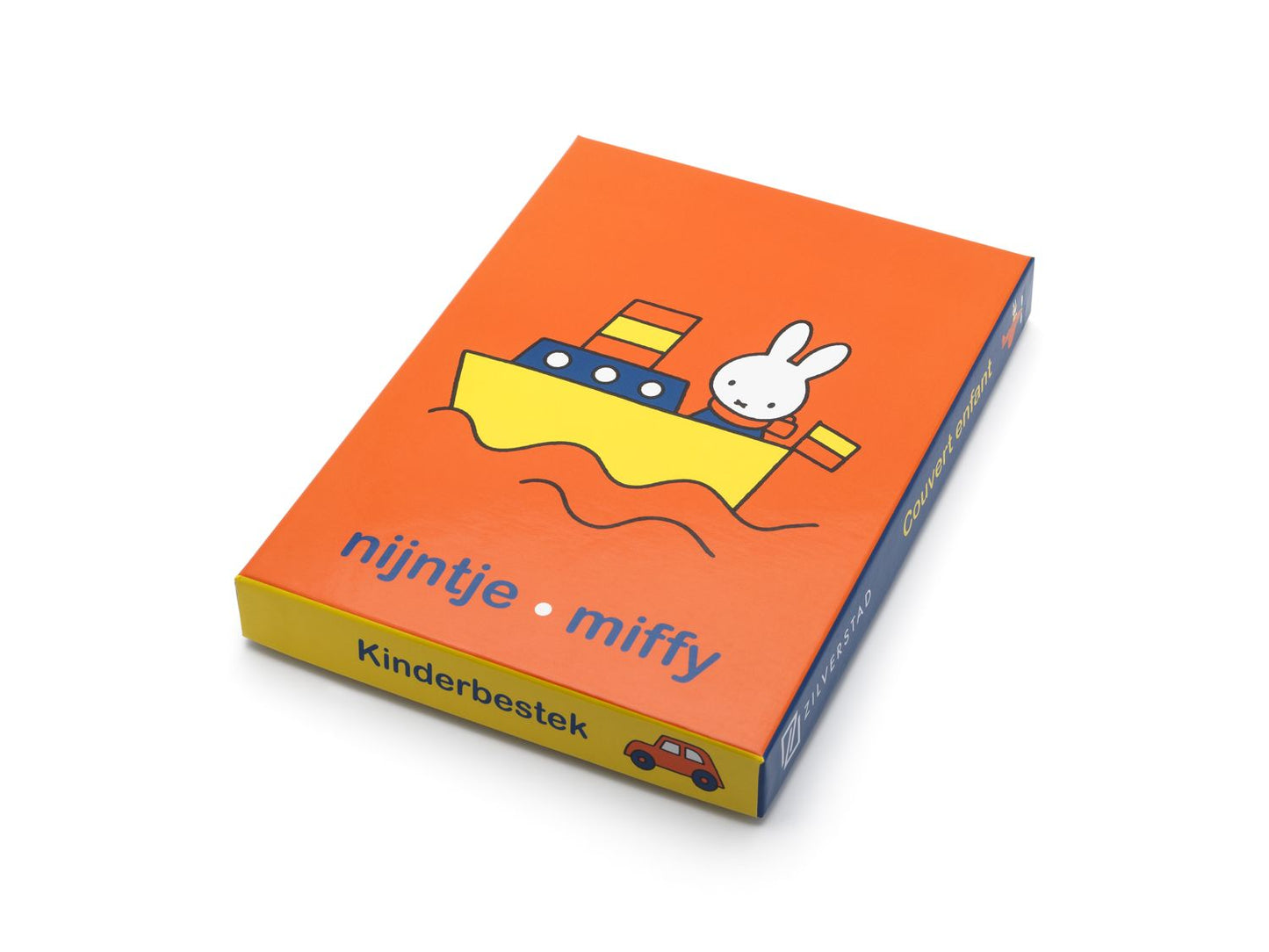 Couverts pour enfants véhicules miffy, 4 pièces, acier inoxydable