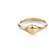 RING SMOOTH 'PERSONAL' MET DIAMANT