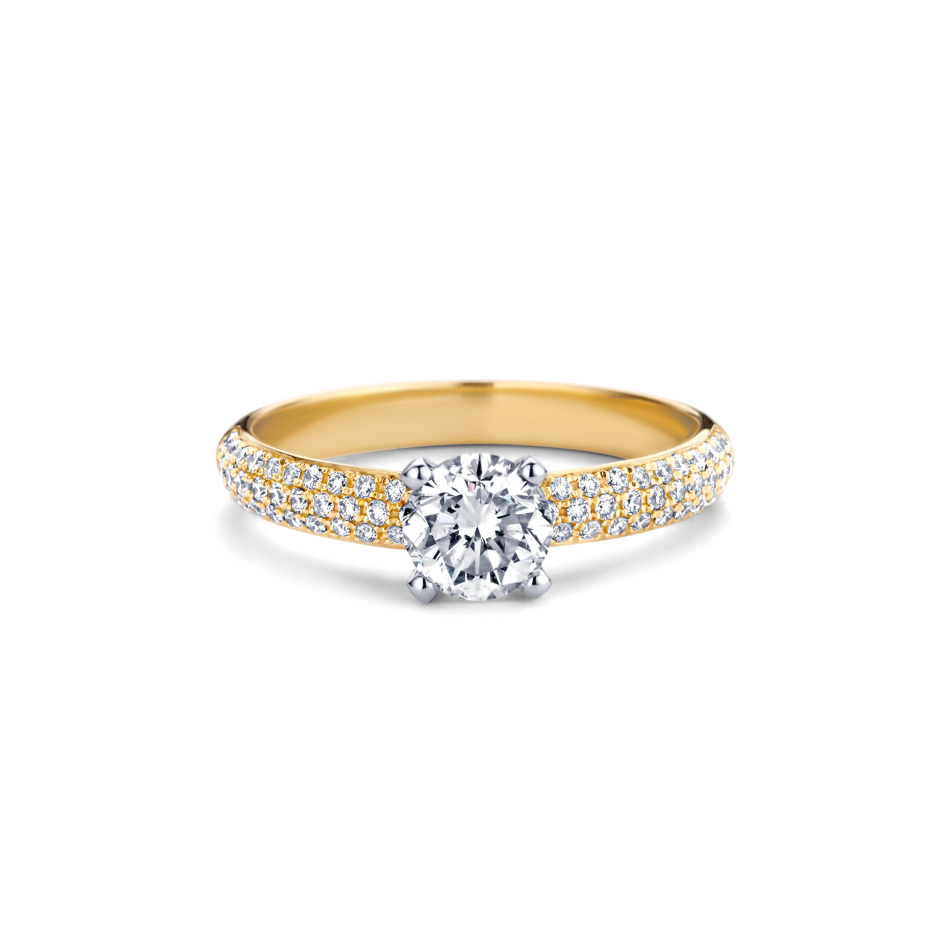 Brunott Signature ring R6003 Pavé XLarge W/SI
