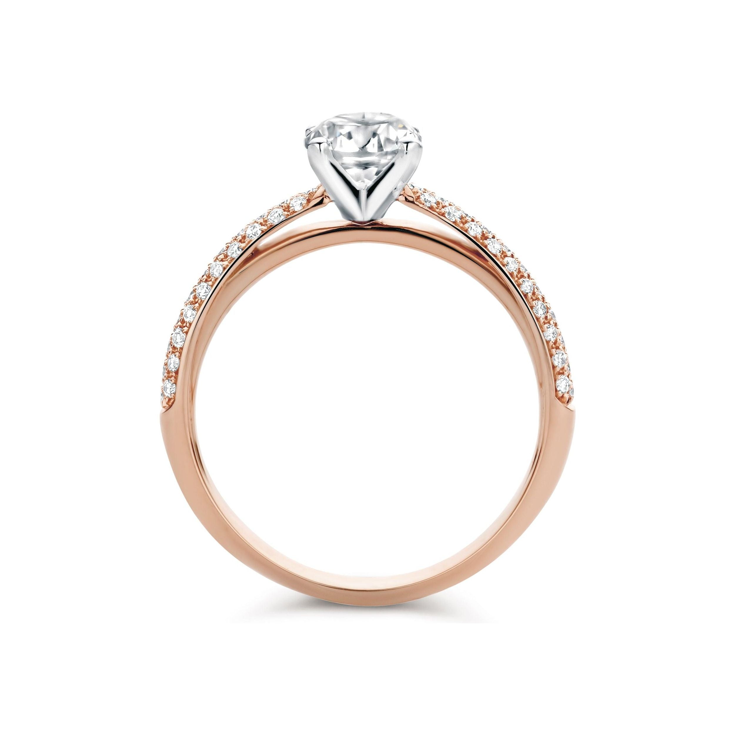 Brunott Signature Ring R6004 Pavé Small W/SI