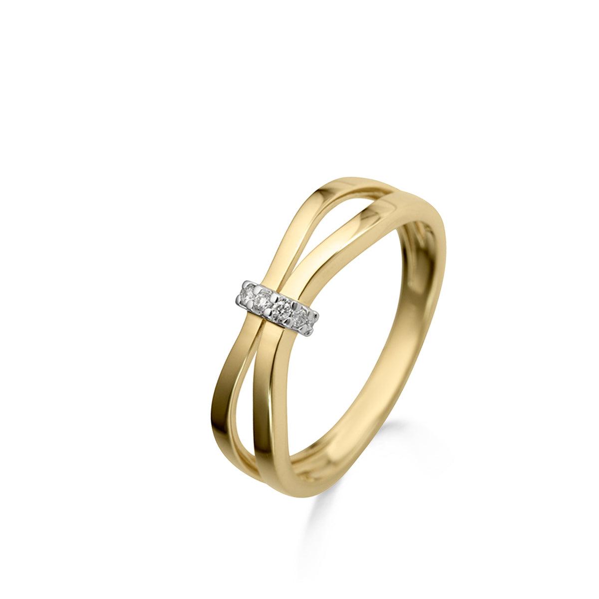 BRUNOTT BASICS RING 067281A MET DIAMANT