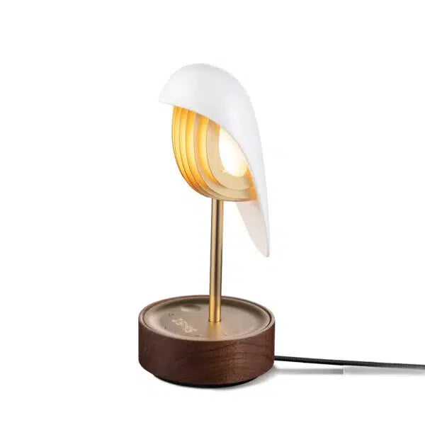 Bird Lamp - Ivory White