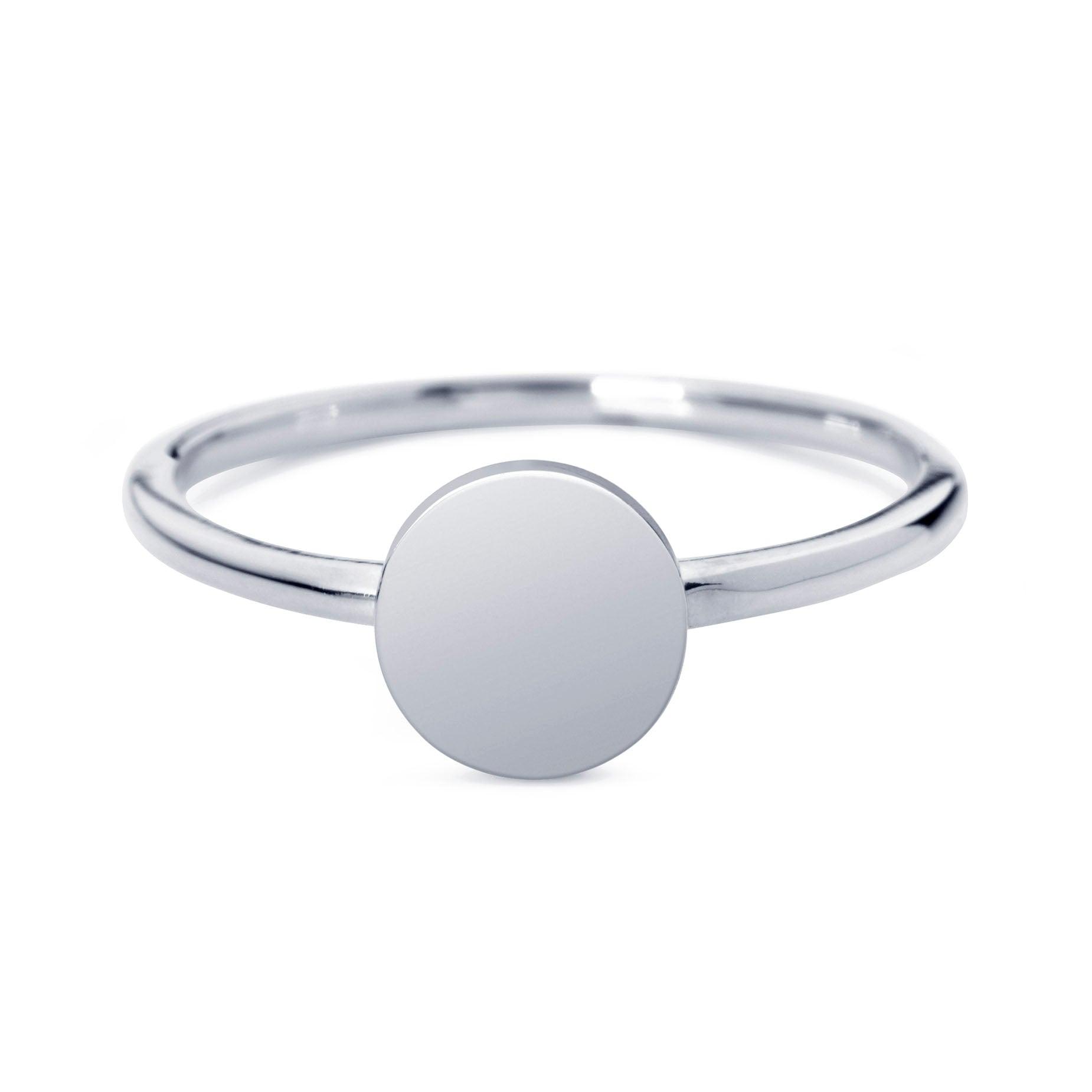 RING DISC 'FOREVER' GLADGEPOLIJST