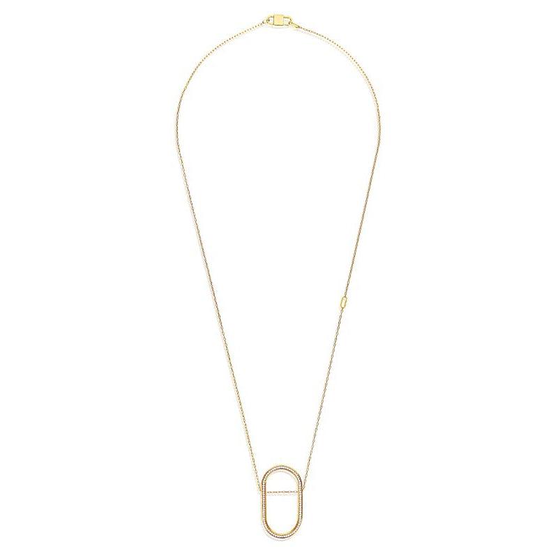 "Libera" Gold Necklace Pendant Chain