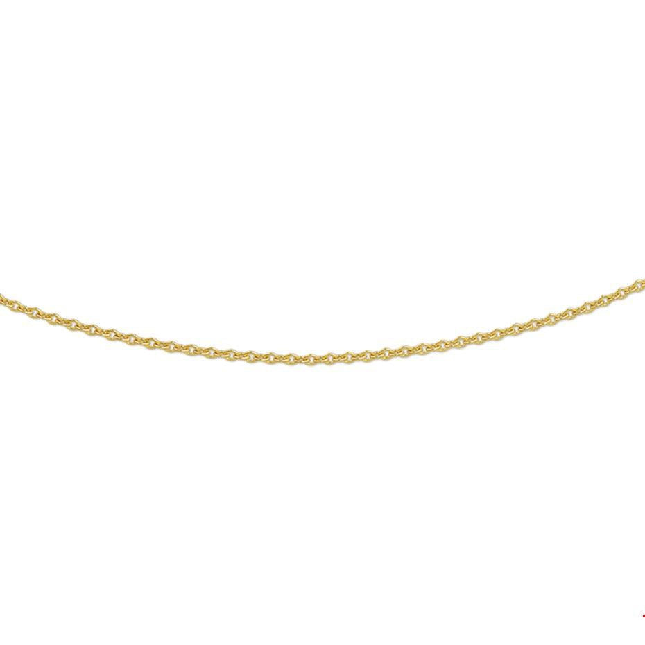 COLLIER ANKER ROND 1,2 MM 14K GEELGOUD - 40.16361