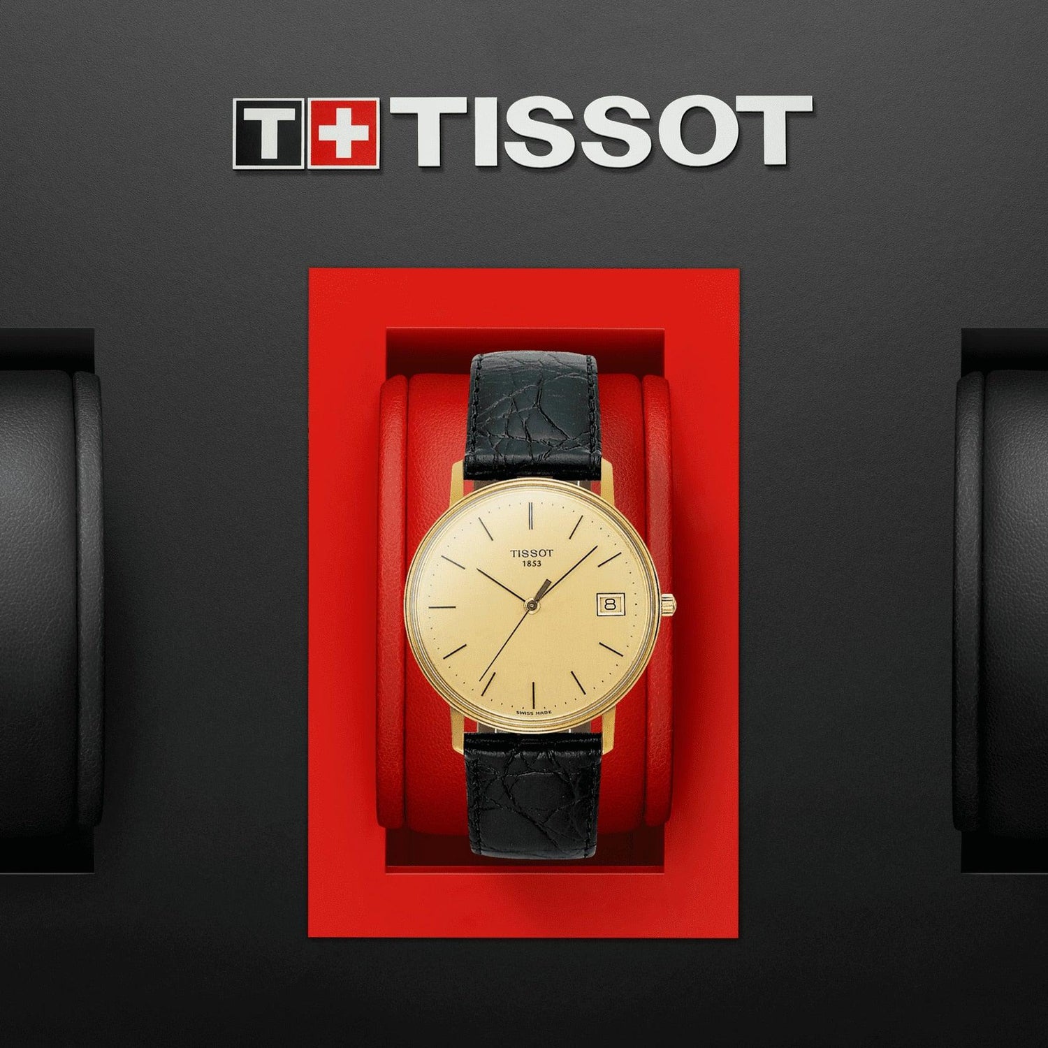 Tissot Goldrun Hesalite 18K Gold
