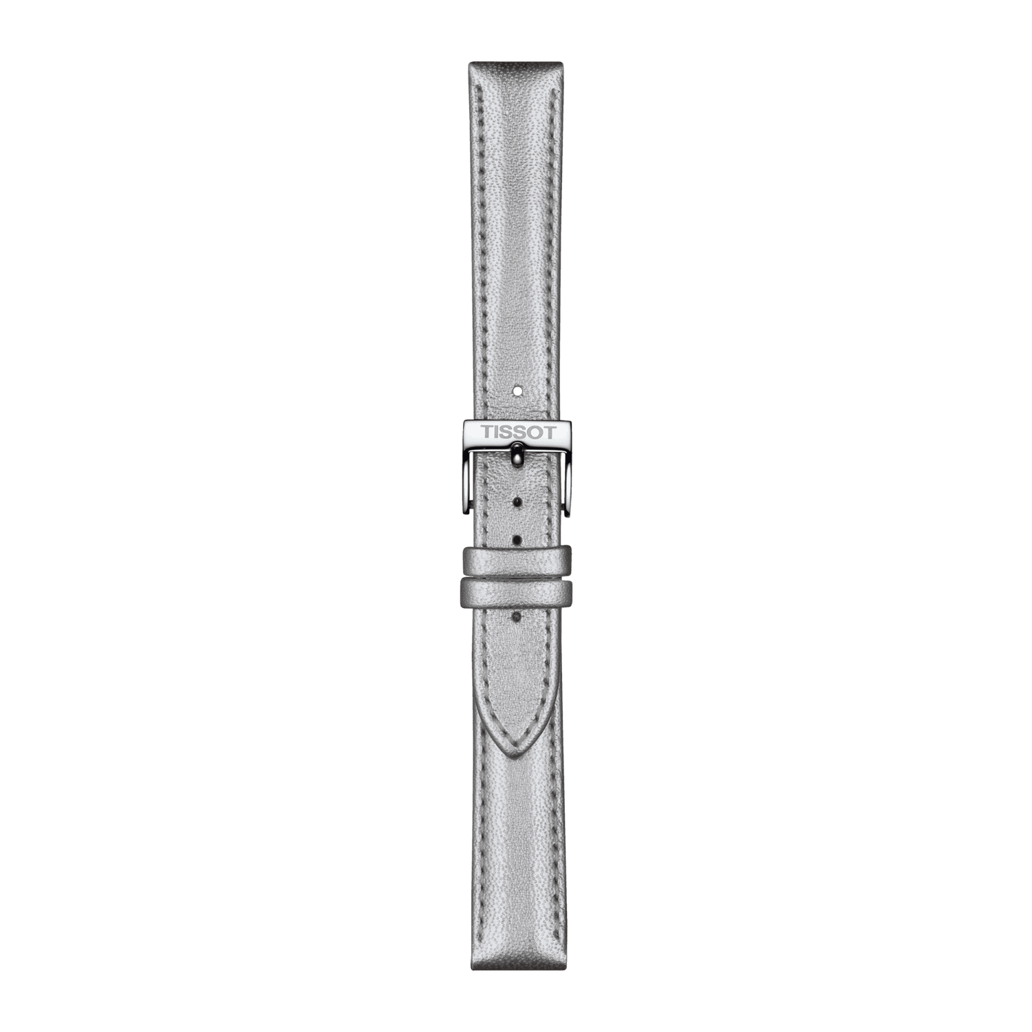 Tissot official grey leather strap lugs 16 mm