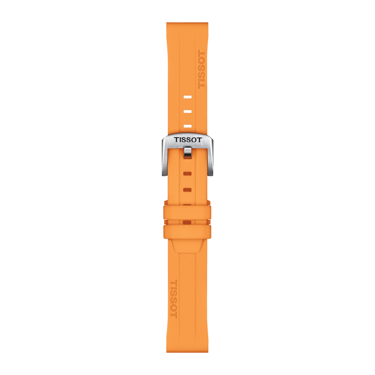 Orginele Tissot Oranje Siliconen Band 18 Mm