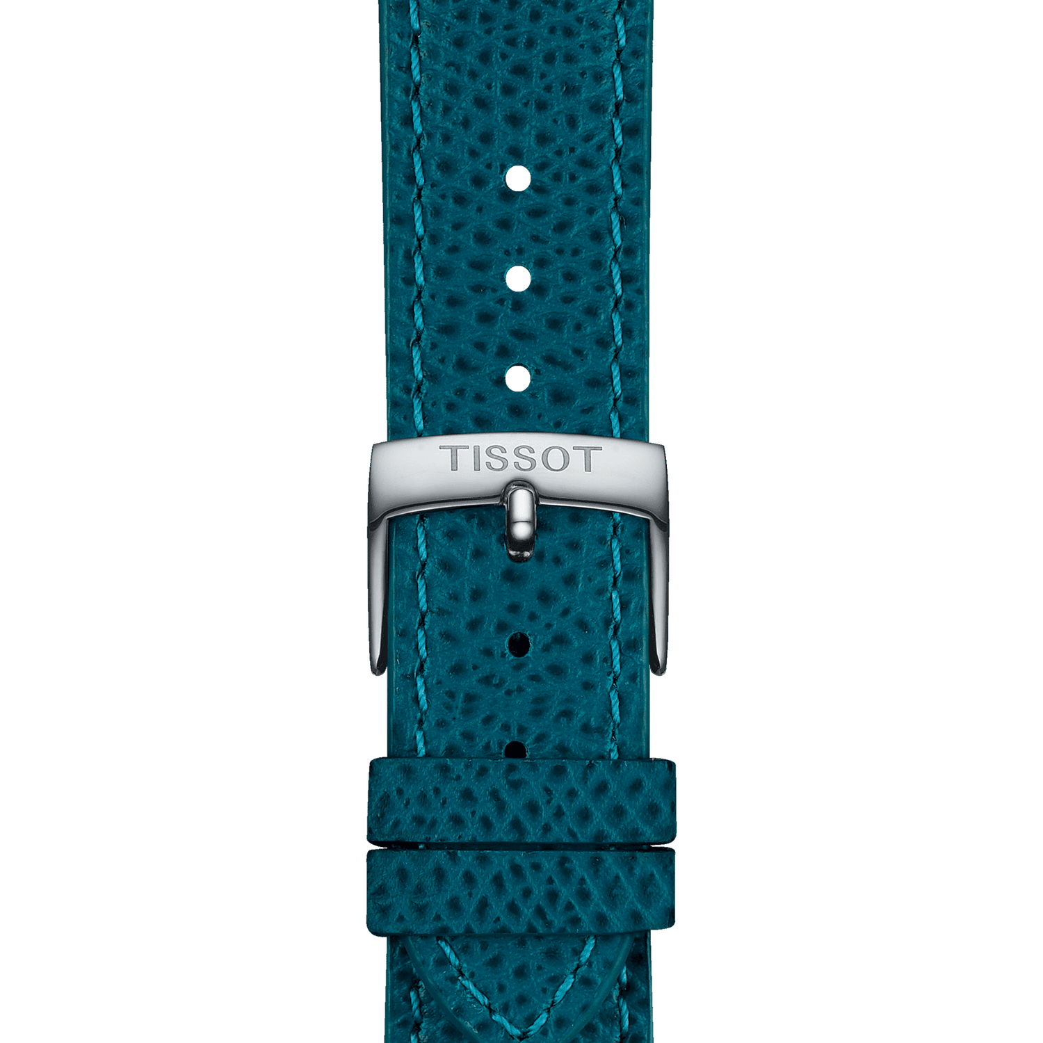 Tissot Official turquoise leather strap 18 mm
