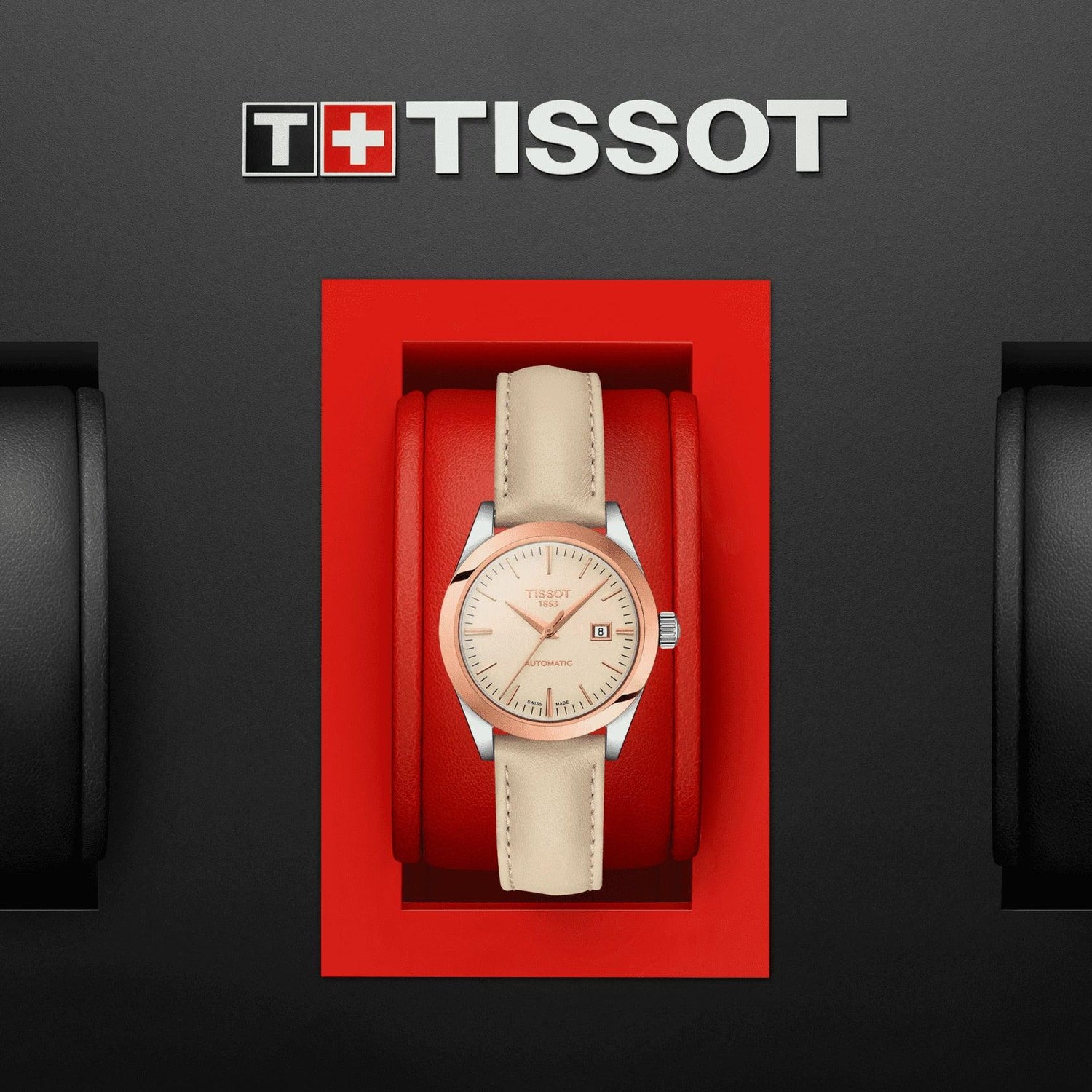Tissot T-My Lady Automatic 18K Gold Bezel