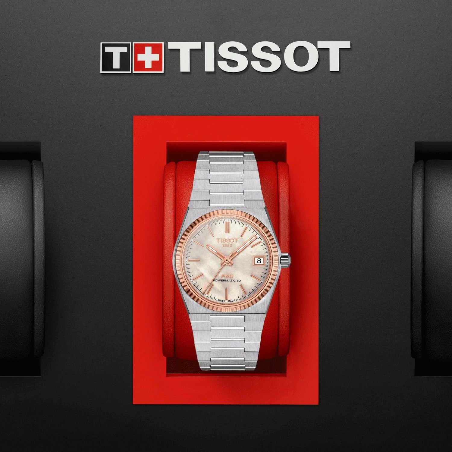 Tissot PRX Powermatic 80 35mm Steel and 18K Gold Bezel