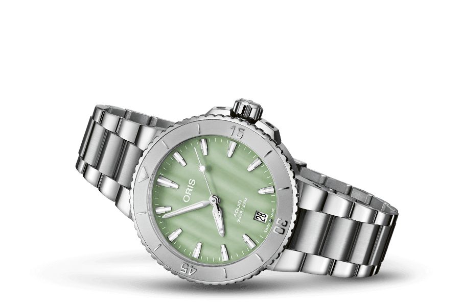 Aquis Date - Seafoam Green - Brunott Juwelier
