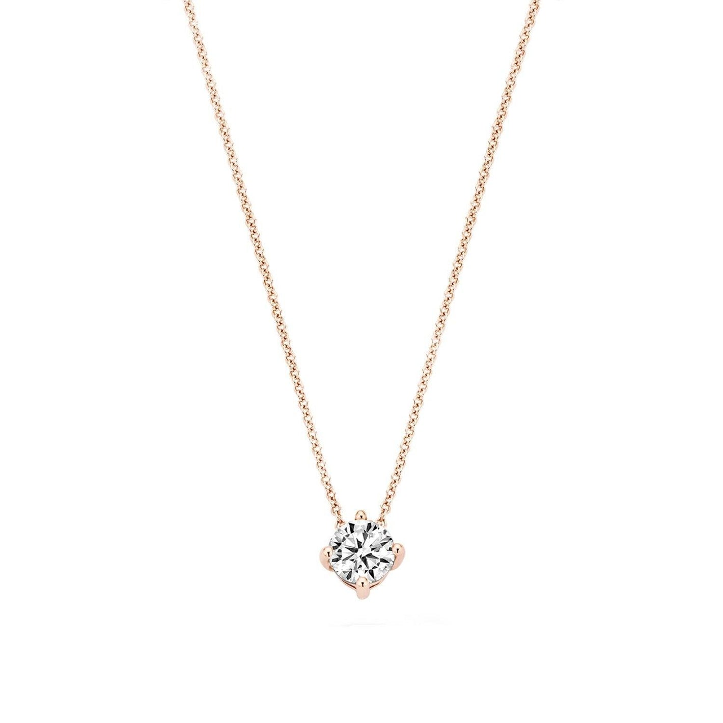 BLUSH COLLIER MET ZIRKONIA 3057RZI - 14 K ROSÉGOUD