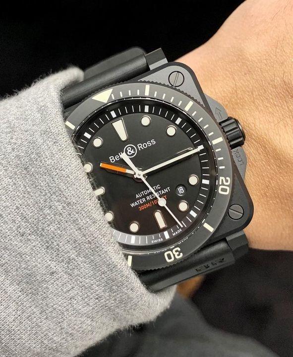 BR 03-92 Diver Black Matte