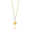 DANCING "ÉLITE" GOLD AND DIAMONDS SMALL NECKLACE