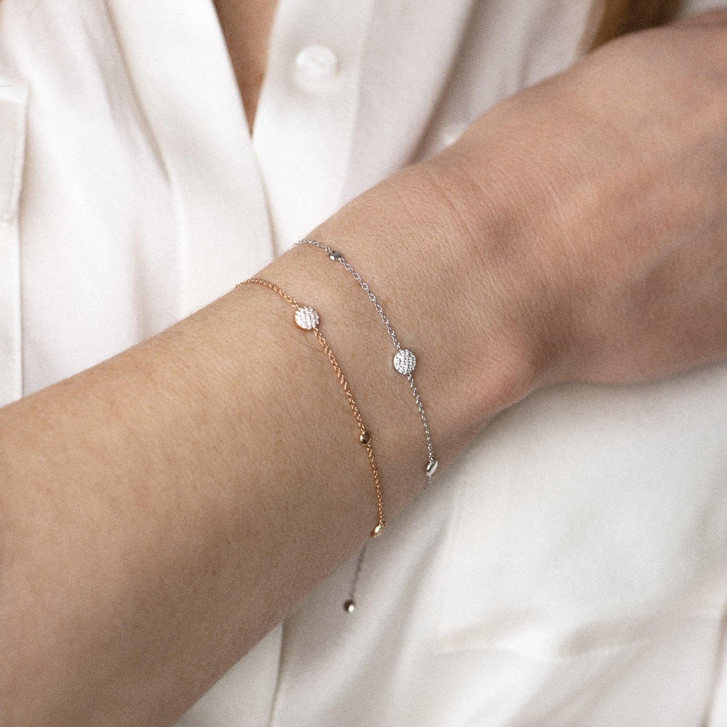 EOLO ARMBAND 061265A MET DIAMANT