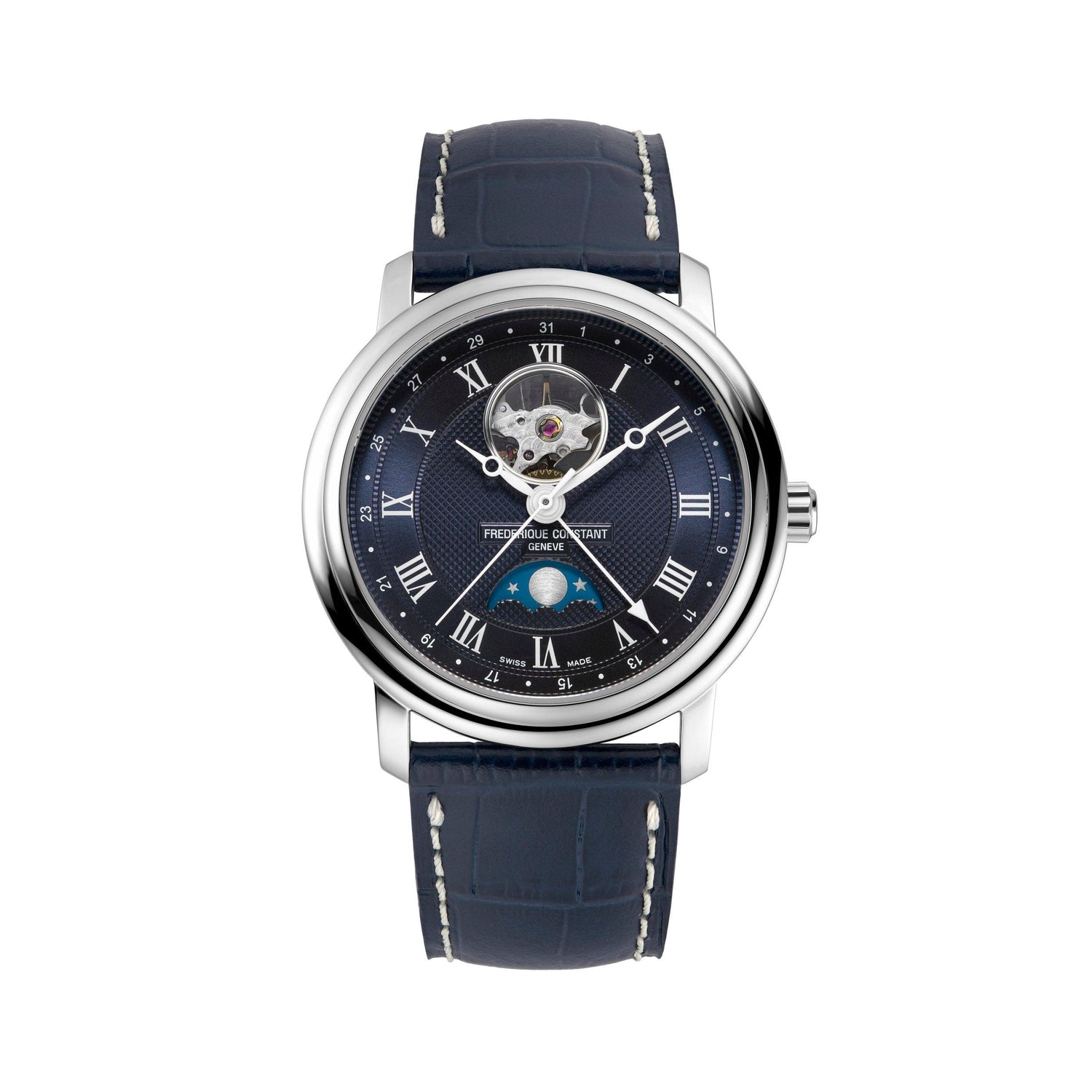 FC-335MCNW4P26 HEART BEAT MOONPHASE DATE