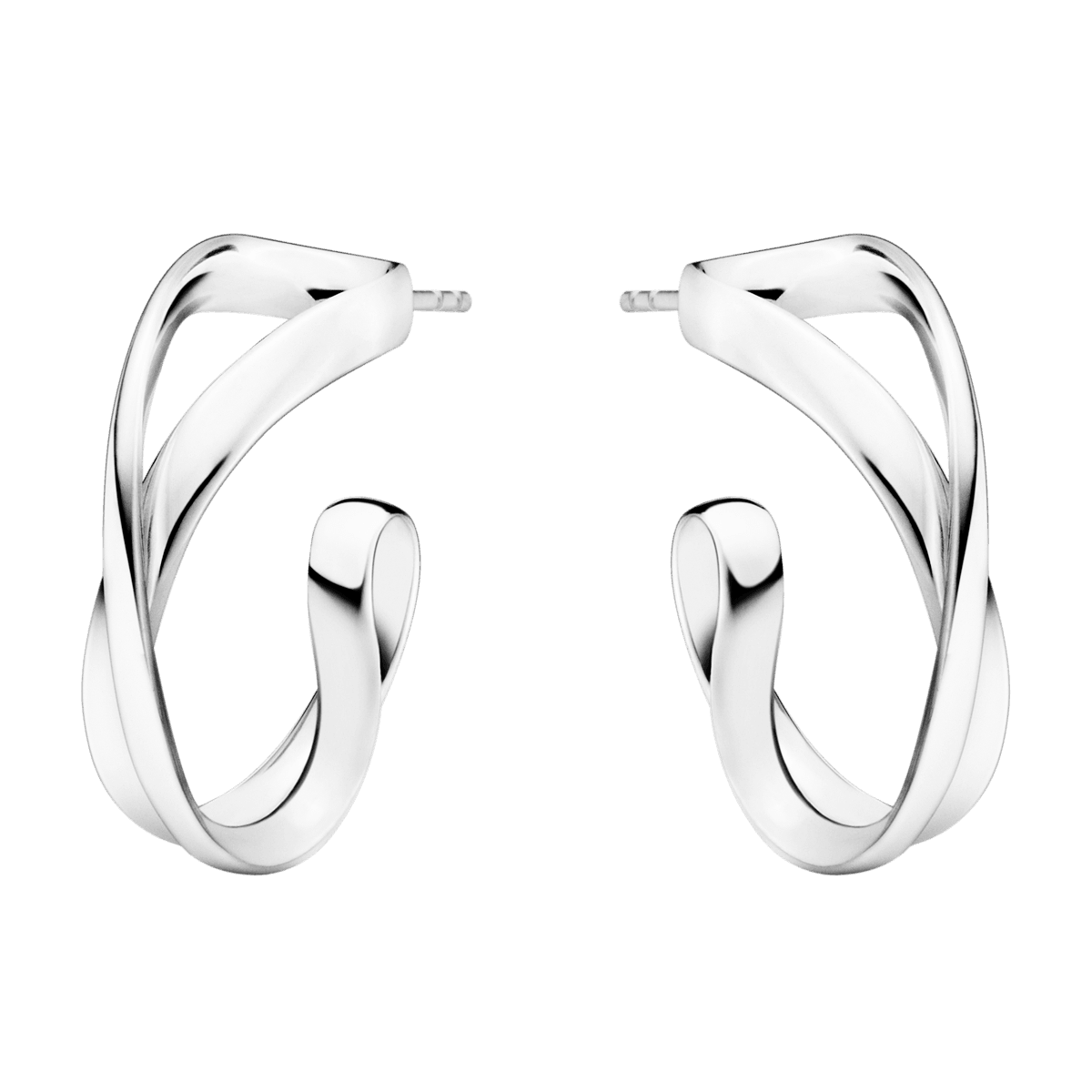 INFINITY Oorringen - Sterling zilver