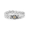 Nathalie XS Black Spinel Limited Bracelet Silver Gold 14kt