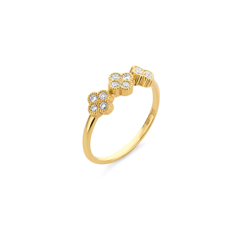 RING PRIMROSE 'THE DUCHESS' MET DIAMANT