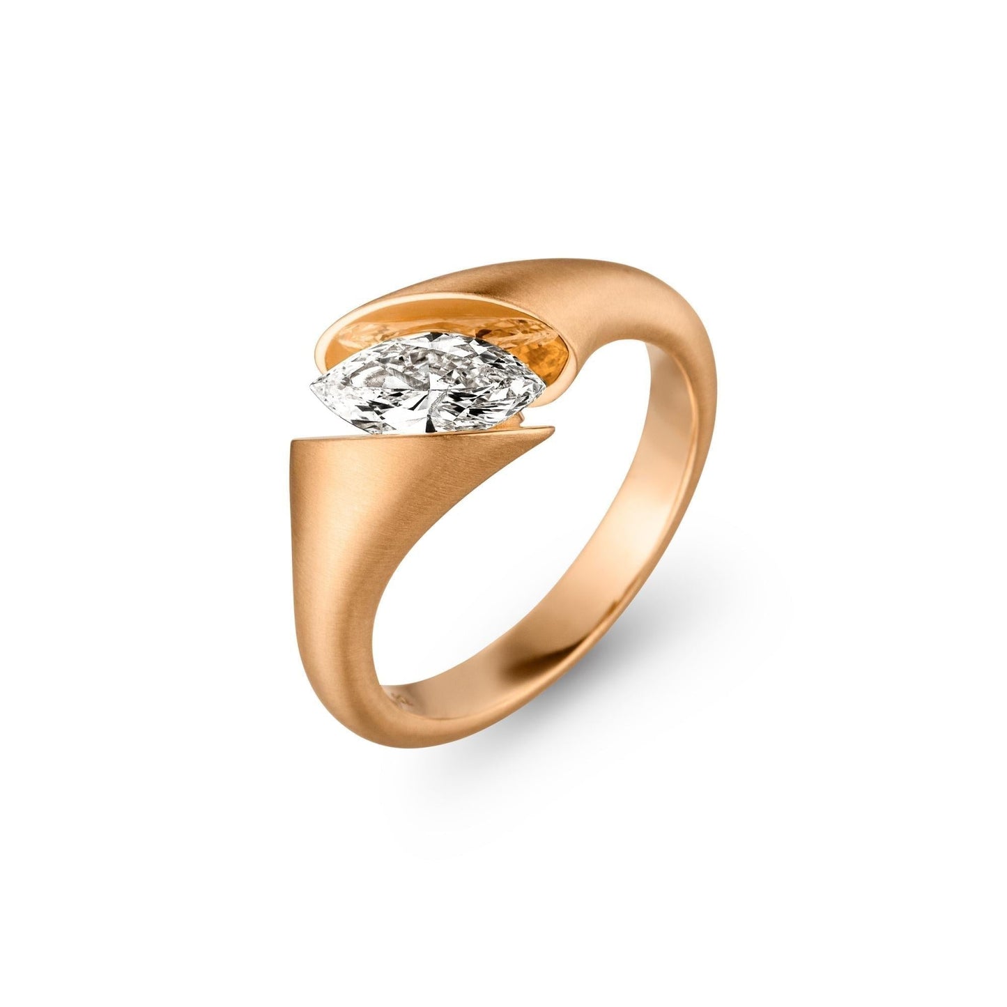 SCHAFFRATH RING CALLF 0,40 CT MARQUISE G/VS2